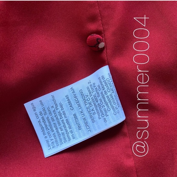 Like New Madewell Hazelwood Wrap Dress Dress Red 0 - Picture 8 of 11